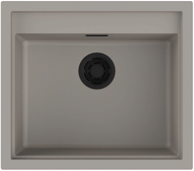 Детальное фото товара: Omoikiri Sintesi 57-GR, мойка, керамика, leningrad grey