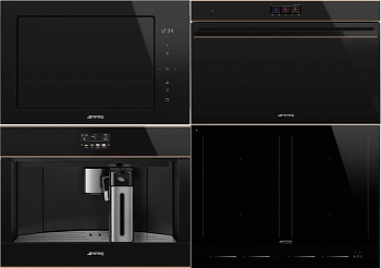 Фото товара: Smeg SIM1644D + SO6604S4PNR + FMI625CN + CMS4604NRRU