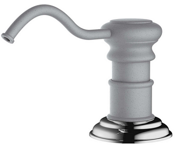 Фото товара: Omoikiri OM-01-GR, дозатор для моющего средства, leningrad grey