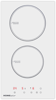 Фото товара: HOMSair HIC32AWH индукционная поверхность