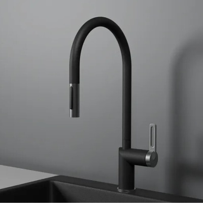 GRANULA 8172 смеситель, гранит, шварц