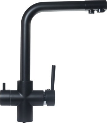 Ecoshtein ES 0400, смеситель, гранит, черный