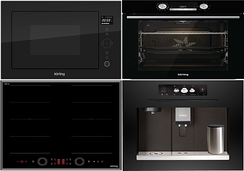 Фото товара: KORTING HIB 68700 B QUADRO + OKB 8921 ESN + KMI 825 TGN + KCM 9830 BCG