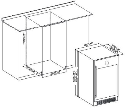 Kuppersberg RBW 85 Детальное фото товара: Kuppersberg RBW 85