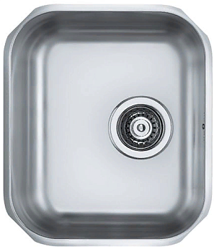 Фото товара: ALVEUS VARIANT 40 SAT-90, мойка, нержавеющая сталь сатин (в комплекте с сифоном 1130550)