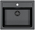 Фото товара: ALVEUS GRANITAL ATROX 30 CARBON - G91, мойка, гранит, черный (в комплекте с сифоном 1148149)