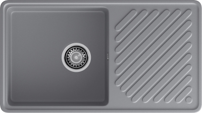 GranFest QUARZ GF-ZL-53, мойка, гранит, темно-серый GranFest QUARZ GF-ZL-53, мойка, гранит, темно-серый