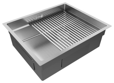 Paulmark NEXT-PRO 54 UNI, мойка, нержавеющая сталь брашированная Детальное фото товара: Paulmark NEXT-PRO 54 UNI, мойка, нержавеющая сталь брашированная