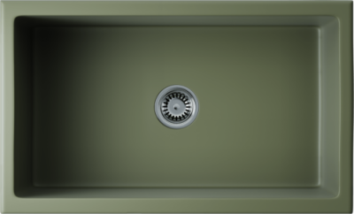 Детальное фото товара: Omoikiri Mikura 76-OL, мойка, керамика, olive