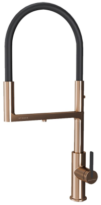 Детальное фото товара: Paulmark TORNADO, смеситель, брашированная медь