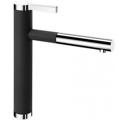 Blanco Linee-S, смеситель, хром/гранит, антрацит Blanco Linee-S, смеситель, хром/гранит, антрацит