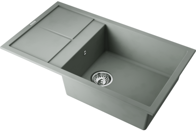 Детальное фото товара: Omoikiri Sumi 86A-WG, мойка, керамика, ветреный зеленый