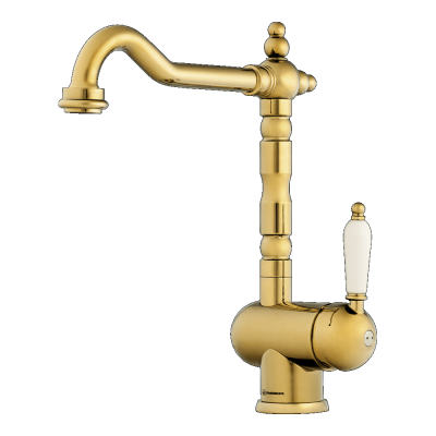 Omoikiri Kyoto-G, смеситель, золото Omoikiri Kyoto-G, смеситель, золото