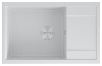 Фото товара: Paulmark FLUGEN 60, мойка, гранит, белый