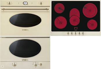 Фото товара: Smeg P875PO + SFP805PO + MP822NPO
