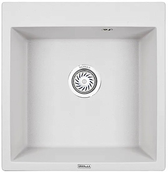 Фото товара: GRANULA 5102 мойка, гранит, арктик (белый)