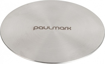 Фото товара: Paulmark PM116-BS, декоративный элемент для сифона, брашированная нержавеющая сталь