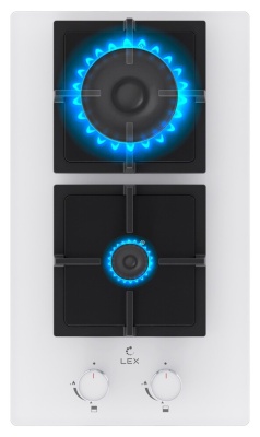 LEX GVG 324 WH Детальное фото товара: LEX GVG 324 WH газовая поверхность