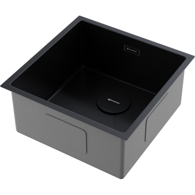 Детальное фото товара: Omoikiri Taki 44-U/IF-GB, мойка, нержавеющая сталь/графит