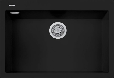 Детальное фото товара: Rivelato ZENO ZN-7650 nero profondo, мойка, гранит, черный