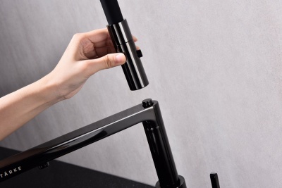 Детальное фото товара: Paulmark TORNADO, смеситель, глянцевый черный