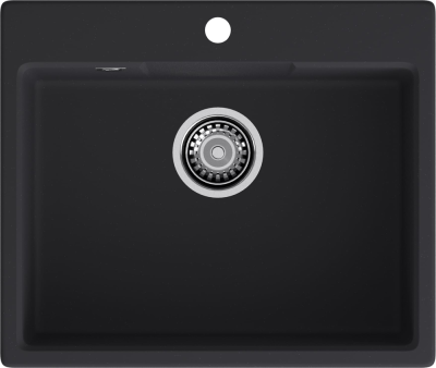 Детальное фото товара: GranFest URBAN GF-UR-658, мойка, гранит, черный