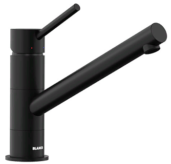 Фото товара: Blanco Kano, смеситель, гранит, черный матовый