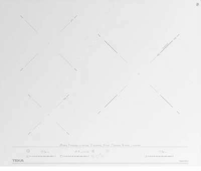 Детальное фото товара: Teka IZC 63630 MST WHITE MARBLE индукционная поверхность