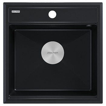 Фото товара: Paulmark STEPIA 50, мойка, гранит, черный металлик