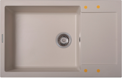 Детальное фото товара: Zigmund & Shtain RECHTECK 780.490, мойка, индийская ваниль