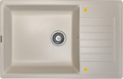 Ecoshtein RECHTECK 780.500, мойка, гранит, жасмин