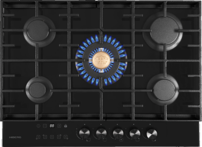 Детальное фото товара: HIBERG VM 7155 B газовая поверхность