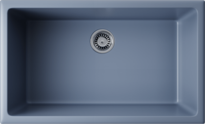 Omoikiri Okinoshima 76-U/I-SB, мойка, керамика, smoky blue