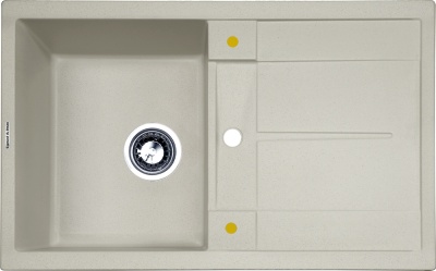 Детальное фото товара: Zigmund & Shtain RECHTECK 780, мойка, речной песок