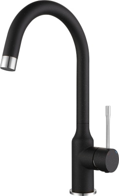 Rivelato GARDA 1923502 nero/cromo, смеситель, гранит, черный/хром