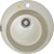 Ecoshtein KREIS 500, мойка, гранит, капучино Детальное фото товара: Ecoshtein KREIS 500, мойка, гранит, капучино