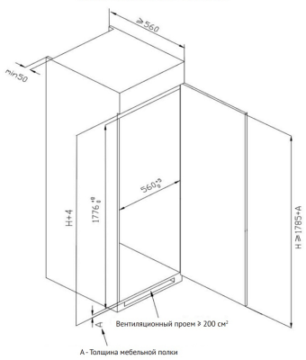 Схема встраивания