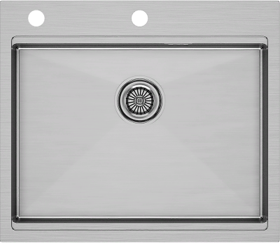 Paulmark KRONER-PRO 59, мойка, нержавеющая сталь брашированная