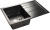 GranFest QUADRO GF-Q-780 L, мойка, мрамор, черный Детальное фото товара: GranFest QUADRO GF-Q-780 L, мойка, мрамор, черный