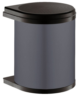 Детальное фото товара: Hailo Mono мусорное ведро 15 л в распашной шкаф от 400 мм