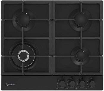 Фото товара: Indesit THPM 642 WS/BL/I газовая поверхность