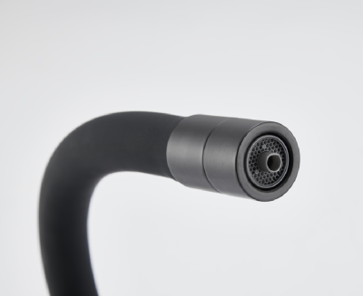 Детальное фото товара: Emar EC-3015 PVD Dark, смеситель, вороненая сталь