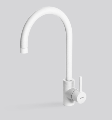 Детальное фото товара: Falmec ISEO ROUND WH, смеситель, белый