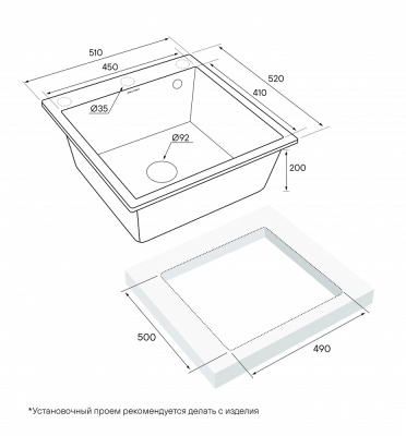 Схема встраивания