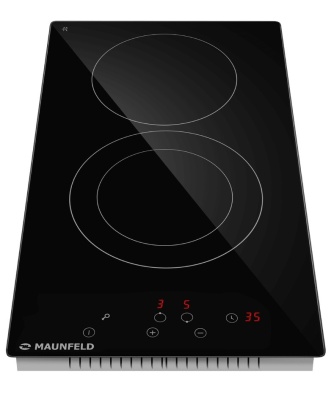 Детальное фото товара: Maunfeld AVCE3022DBK стеклокерамическая поверхность