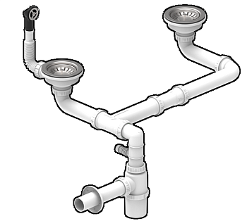 Фото товара: Teka Слив 3 1/2 с круглым переливом