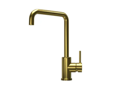 Детальное фото товара: GRANULA 7110 смеситель, нержавеющая сталь, золото сатин