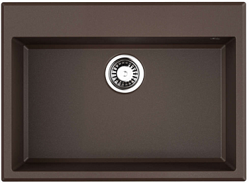 Фото товара: Omoikiri Tedori-68-DC, мойка, гранит, темный шоколад