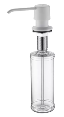 Фото товара: Paulmark SAUBER, дозатор для моющего средства, белый матовый