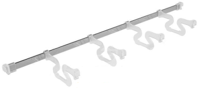 Sige держатель бутылок с 4-мя разделителями для шкафа шириной 450 мм, пластик